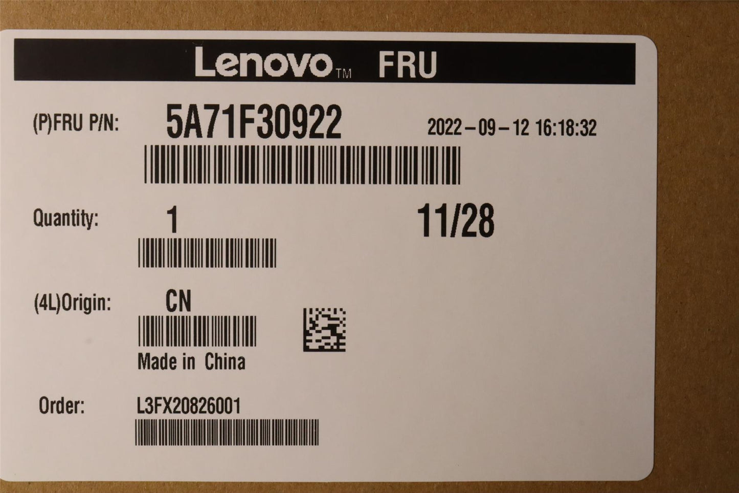 Lenovo Tiny P350 P340 GPU Graphics Card 5A71F30922