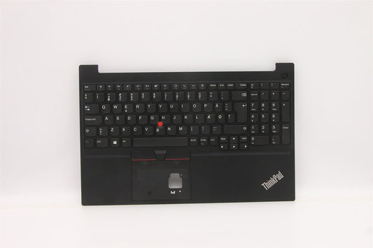 Lenovo ThinkPad E15 2 Tastatur Handauflage Obere Abdeckung Dänisch Schwarz 5M11A35663