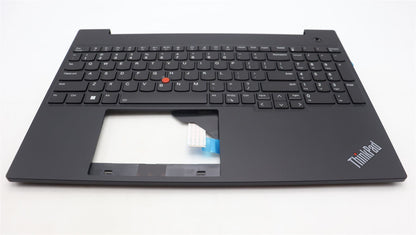 Lenovo ThinkPad E16 Gen 1 Keyboard Palmrest Top Cover US Black 5M11H94852