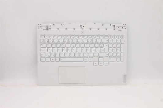 Lenovo 5 15ACH6A Palmrest Cover Touchpad Keyboard Czech Slovakian 5CB1C74868