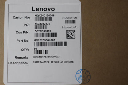Lenovo CS21 HD 2MIC LVI CHROME 5C21D51899