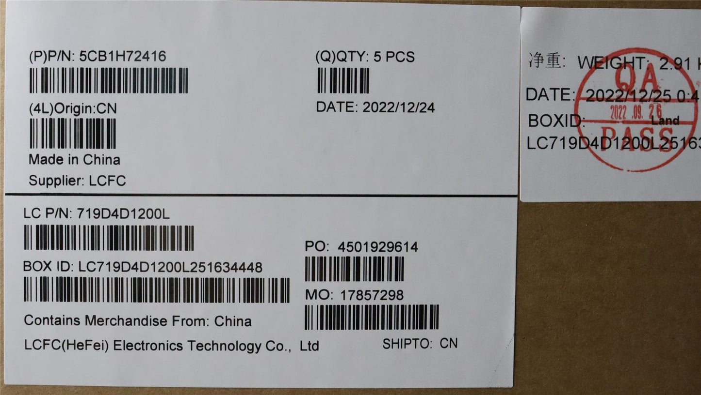 Lenovo Upper Case ASM_SPA L82RM AB_FP 5CB1H72416