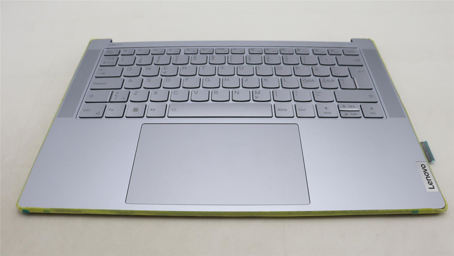 Lenovo Yoga 7 14APU8 Palmrest Cover Touchpad Keyboard Nordic 5CB1L80546
