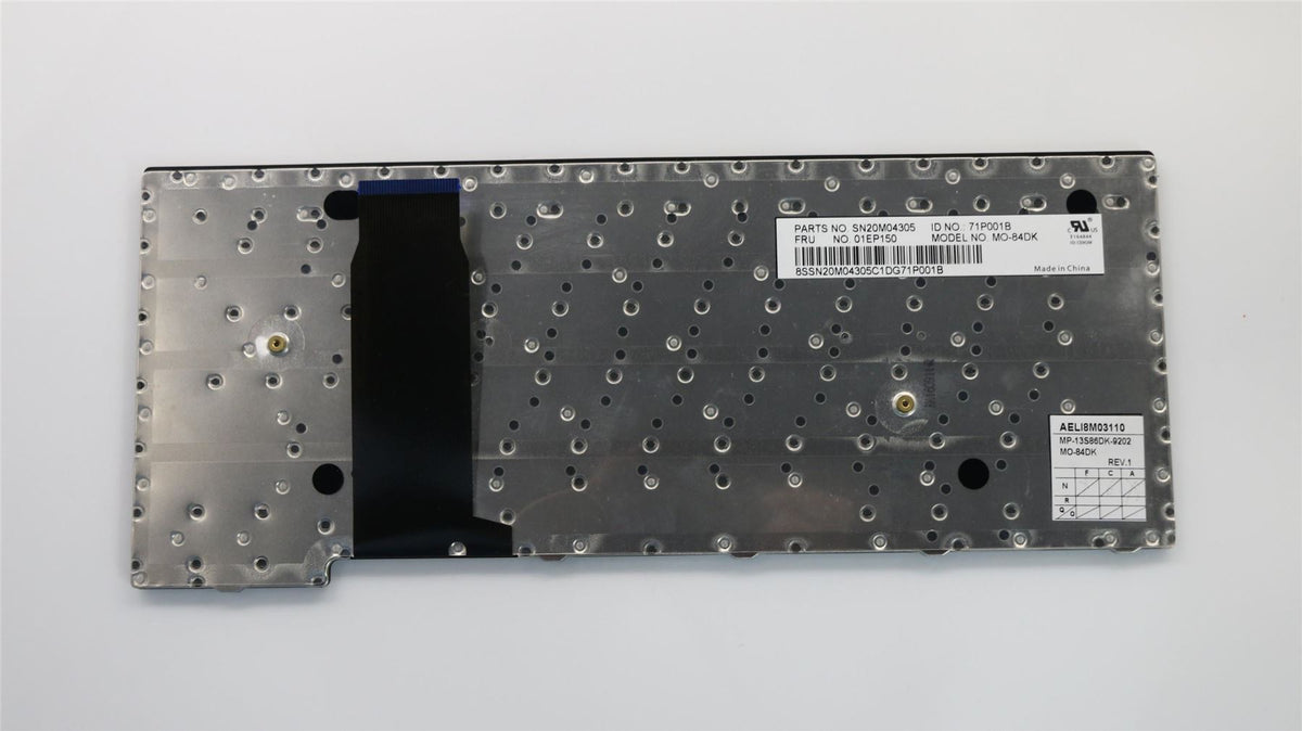 Lenovo ThinkPad 11e 4th Gen Yoga 11e 4th Gen Keyboard Danish Black 01EP150