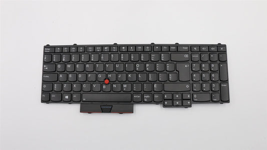 Lenovo ThinkPad P51 P71 Keyboard Canadian French Black Backlit 01HW202