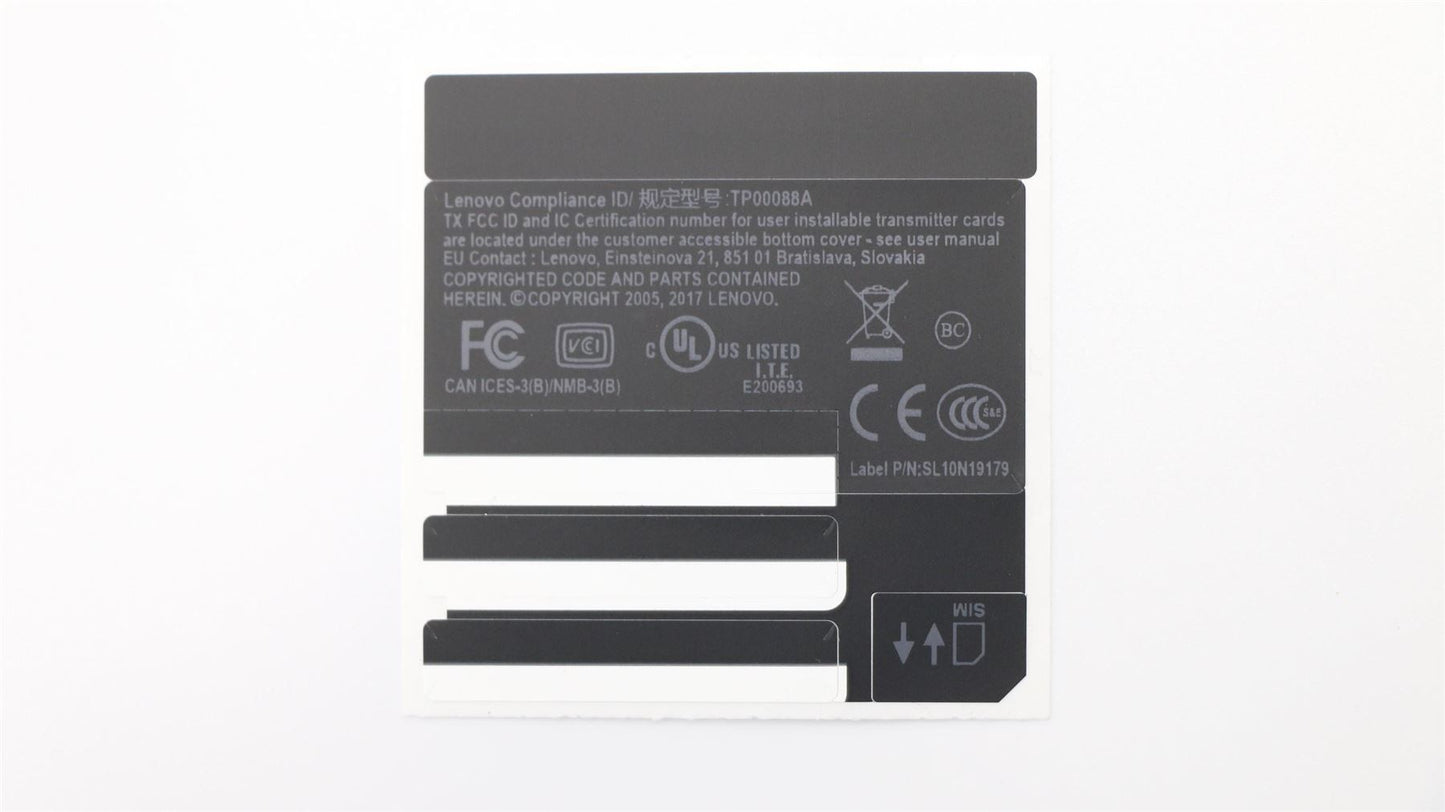 Lenovo Cover, C Cover, w/FP 01HX686