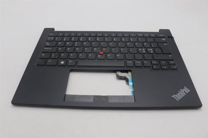 Lenovo ThinkPad E14 Gen 5 s Keyboard Palmrest Top Cover Russian Black 5M11L59729