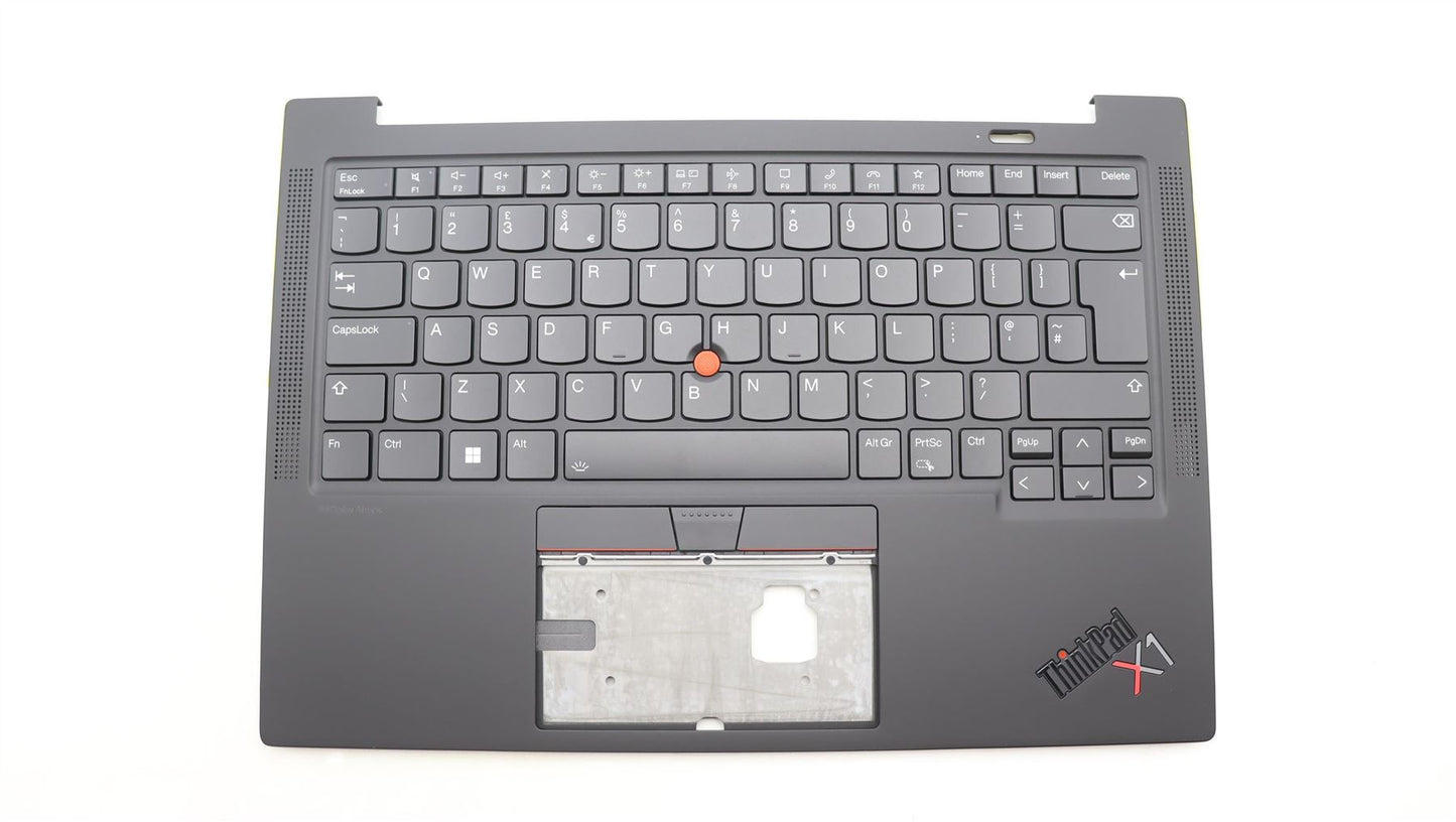 Lenovo ThinkPad X1 11th Gen Palmrest Cover Keyboard UK Europe Black 5M11H62865