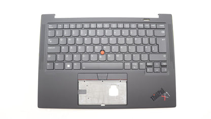Lenovo ThinkPad X1 11th Gen Palmrest Cover Keyboard UK Europe Black 5M11H62865