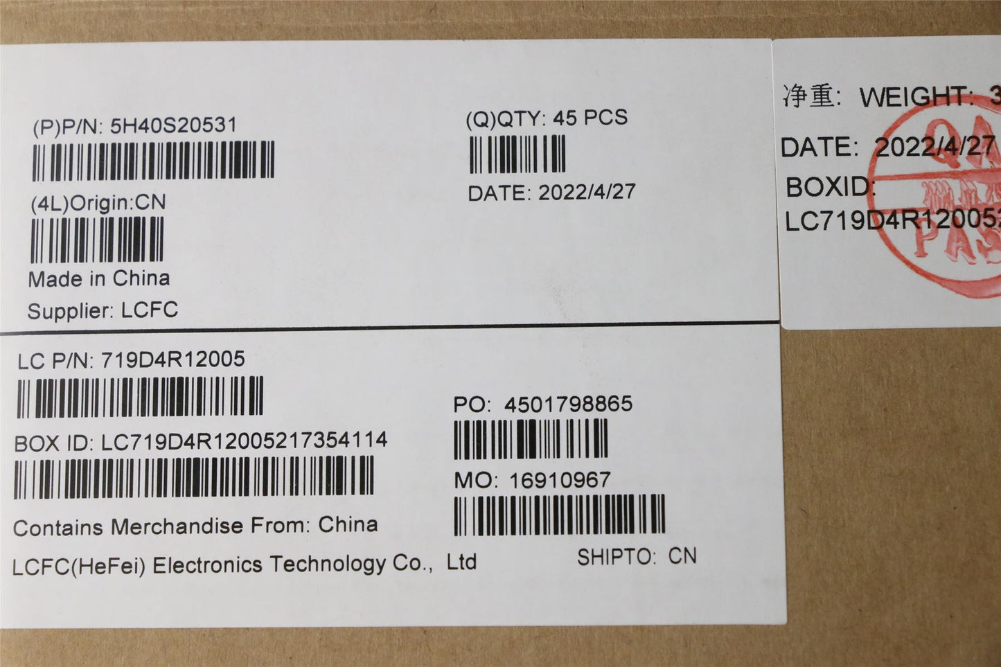Lenovo Heatsink L 82RK WEIHONG UMA 5H40S20531