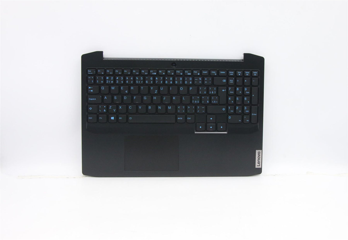 Lenovo Gaming 3-15ARH05 Keyboard Palmrest Top Cover Czech Black 5CB0Z33235