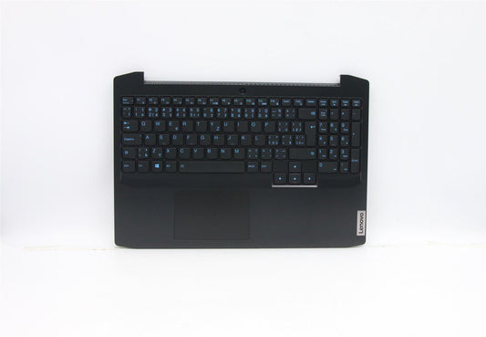Lenovo Gaming 3-15ARH05 Keyboard Palmrest Top Cover Czech Black 5CB0Z33235