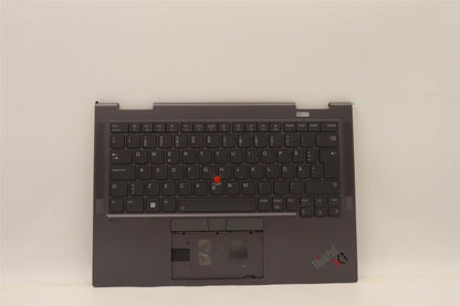 Lenovo ThinkPad X1 7th Gen Keyboard Palmrest Top Cover Grey 5M11H45745