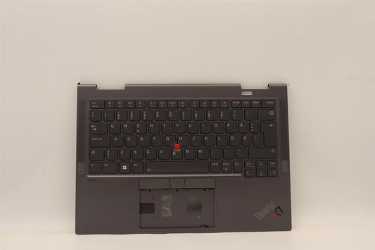Lenovo ThinkPad X1 7th Gen Keyboard Palmrest Top Cover Grey 5M11H45745