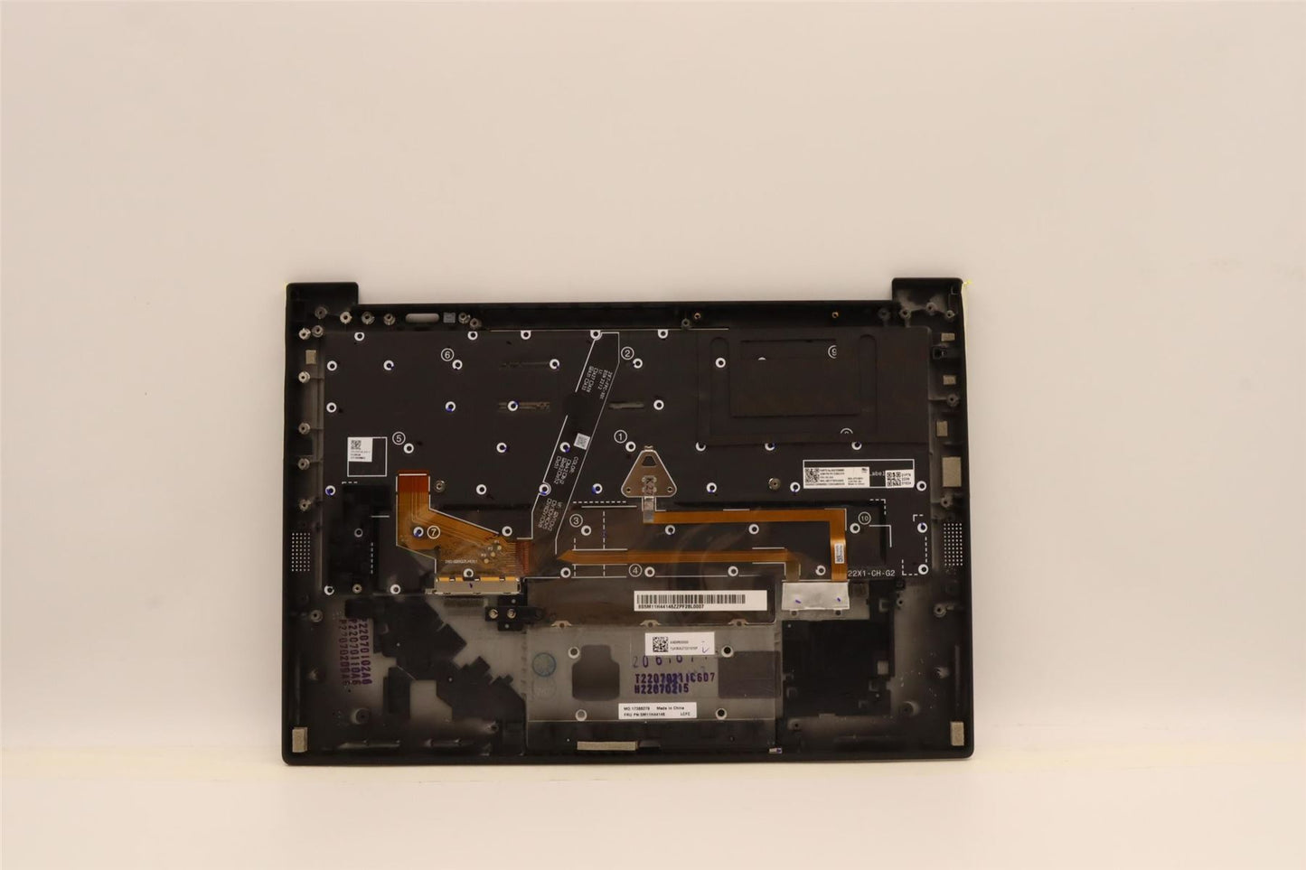 Lenovo ThinkPad X1 10th Gen Palmrest Cover Keyboard French Black 5M11H44146