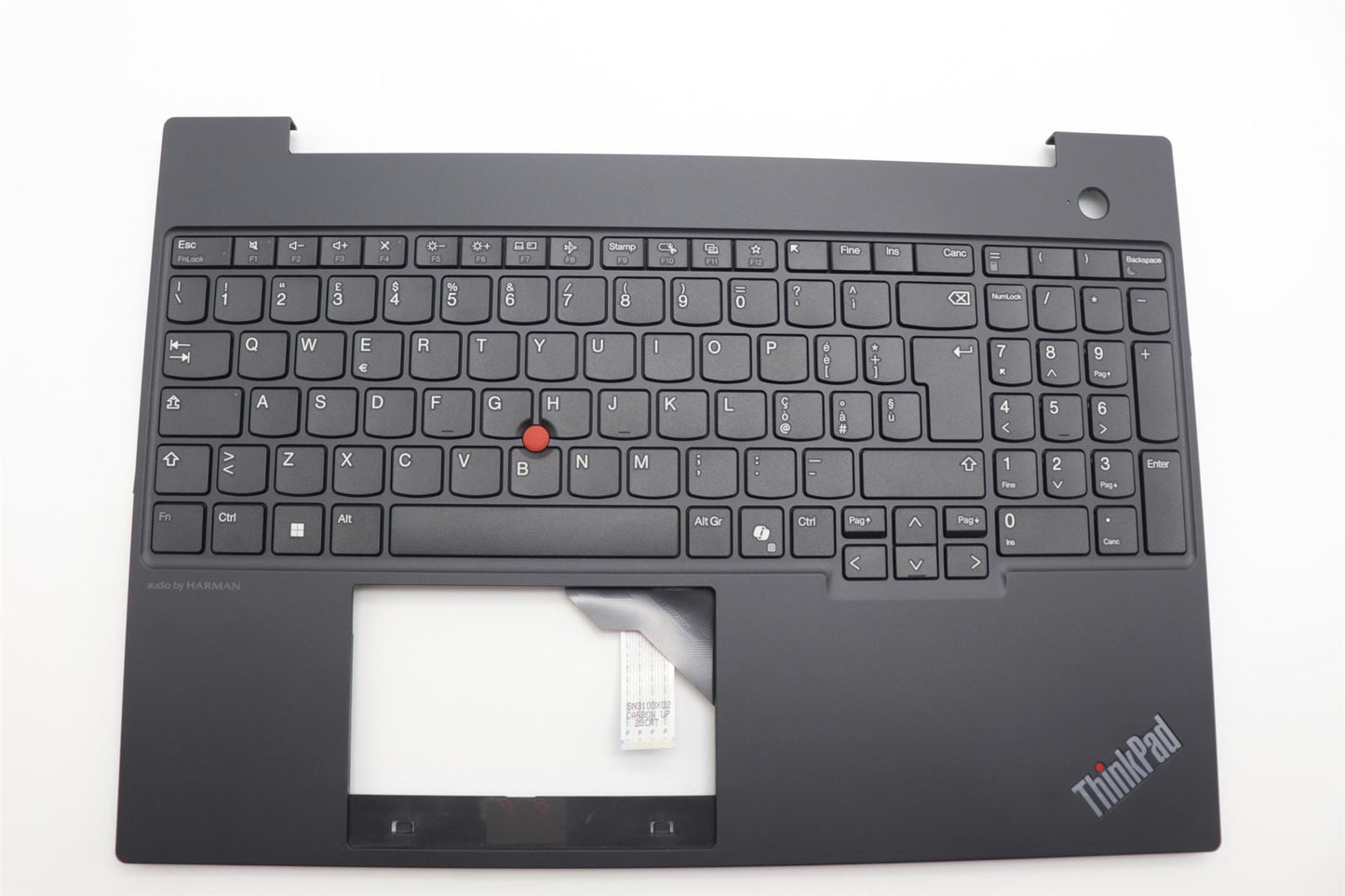 Lenovo MECH_ASM FRU KBD CCV ITA (PMX) UK BK 5M11N96554