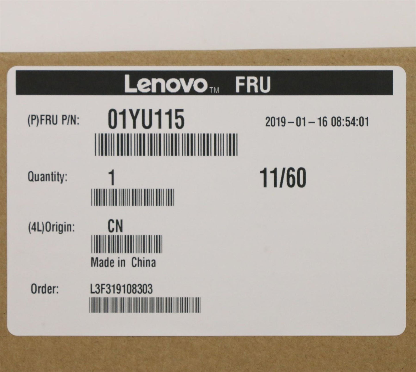 Lenovo ThinkPad T480s Bezel Trim Frame Sheet Cover Black 01YU115