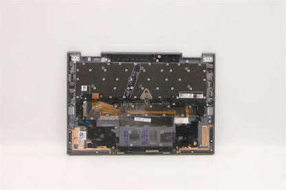Lenovo Yoga X1 6th Keyboard Palmrest Top Cover US Europe Grey 5M11C41013