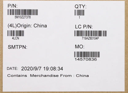 Lenovo ThinkPad E14 2 Keyboard Palmrest Top Cover Czech Black Backlit 5M10Z27378