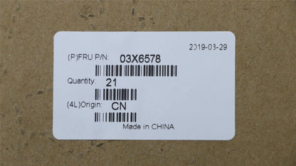 Lenovo FRU PN for USB3.0 cable 03X6578