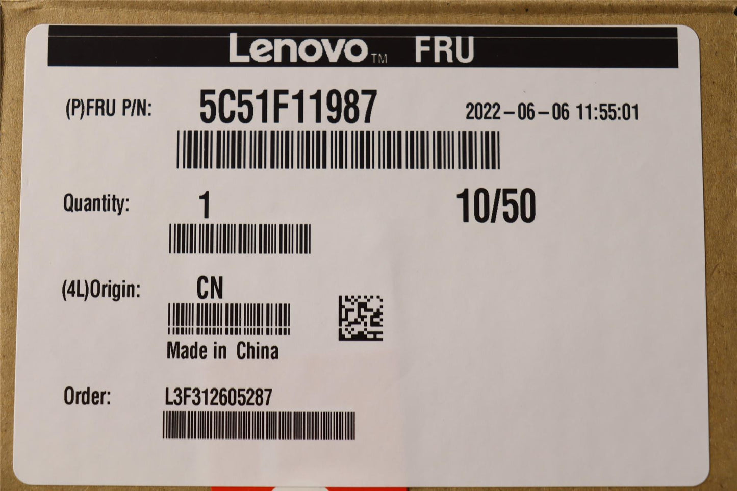 Lenovo Digital IO CAN Bus card 5C51F11987