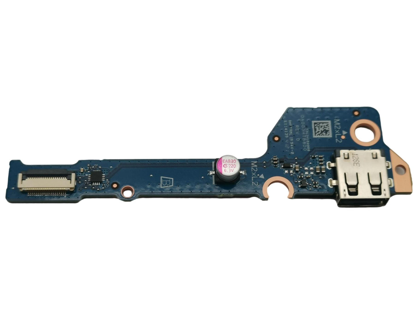 Genuine HP Gaming 15-EC Power Button USB Board Green LED L72695-001