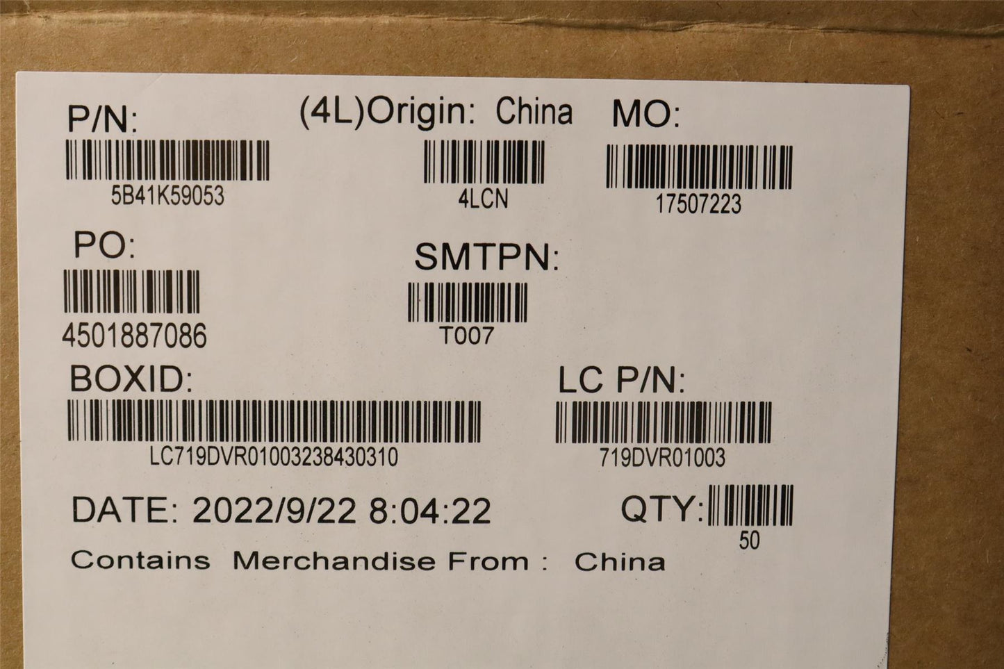 Lenovo 5B41K59053 BRACKET FRU PR2_WWAN BRACKET KC