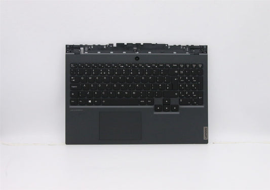 Lenovo Legion 5-15IMH05H Palmrest Cover Touchpad Keyboard UK Black 5CB0Z26773