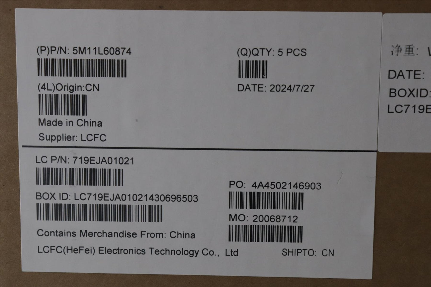 Lenovo ThinkPad E14 Gen 5 Palmrest Cover Keyboard Italian Black 5M11L60874