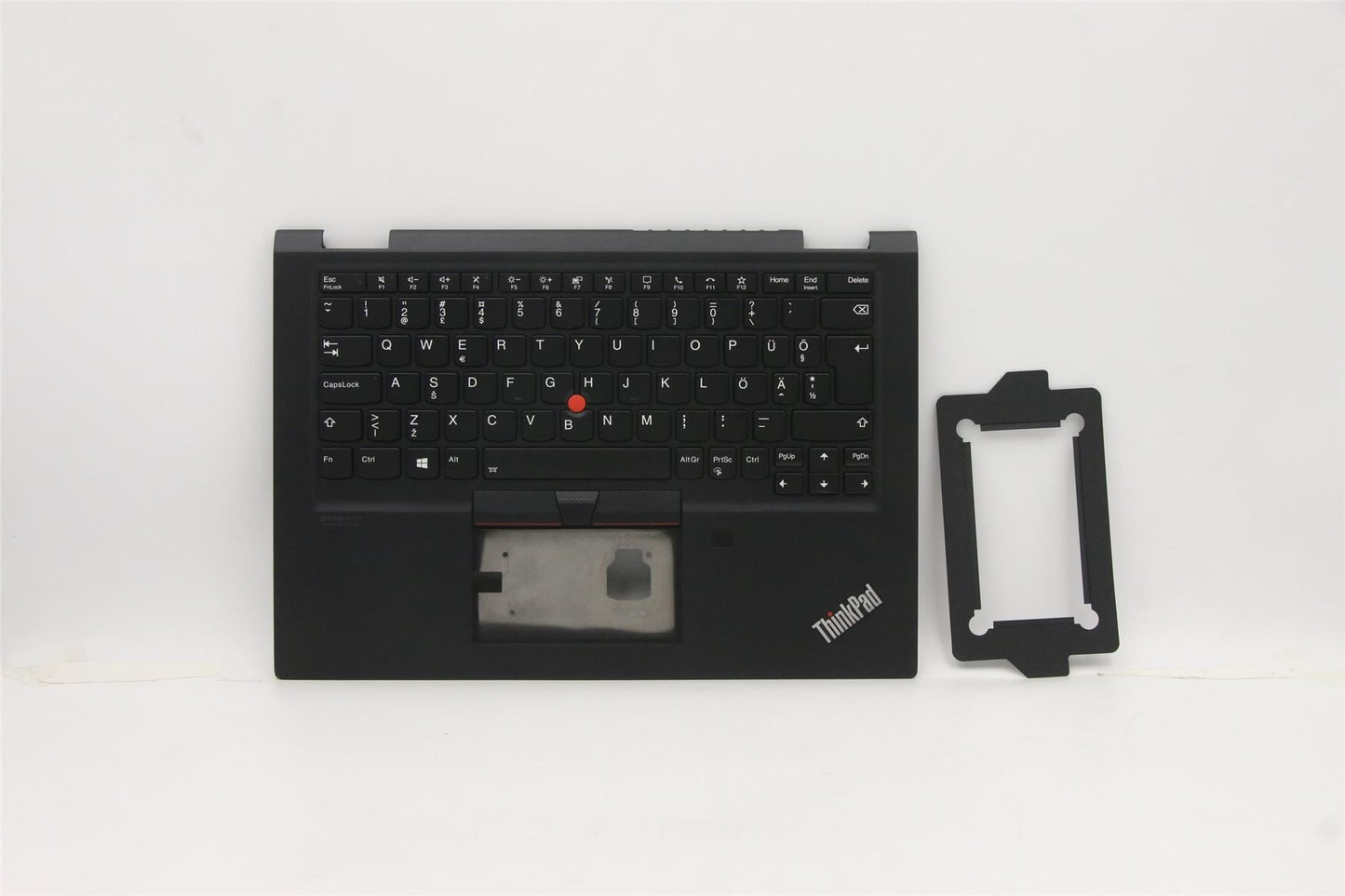 Lenovo ThinkPad X13 Gen 1 Keyboard Palmrest Top Cover Estonian Black 5M10Y85906