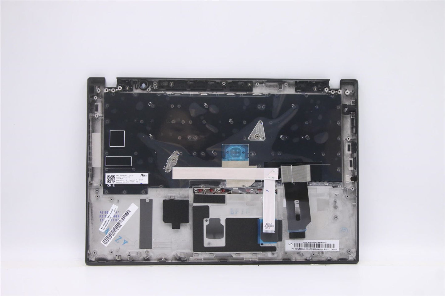 Lenovo ThinkPad T14s Keyboard Palmrest Top Cover French Black 5M10Z41168