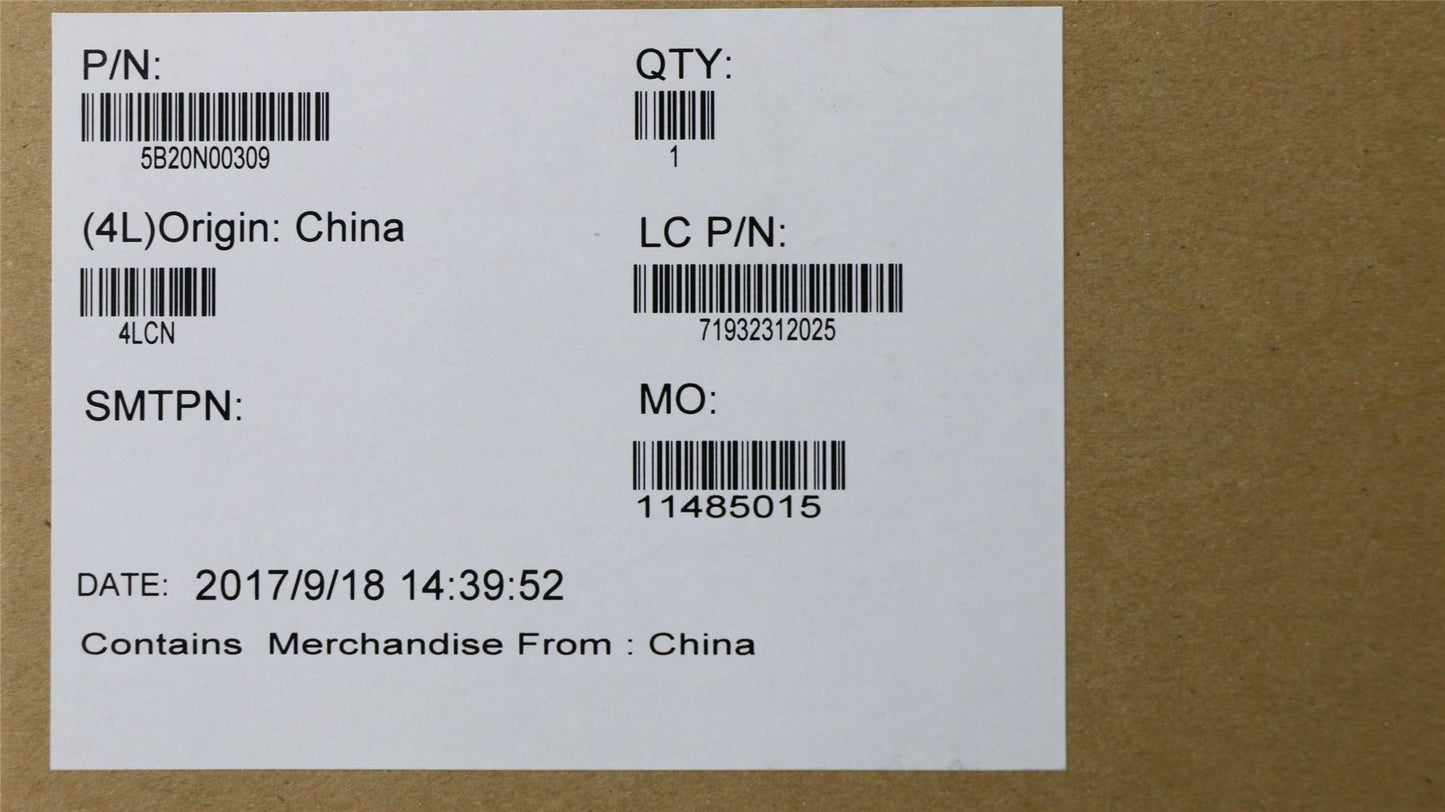 Lenovo 5B20N00309 MB L 80WK NOK I7-7700 G0 2G BL