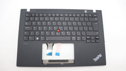 Lenovo ThinkPad T14s Gen 2 Keyboard Palmrest Top Cover UK Black 5M11F25308
