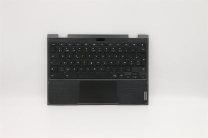 Lenovo 300e 2nd Gen Palmrest Cover Touchpad Keyboard Belgian Black 5CB0T79512