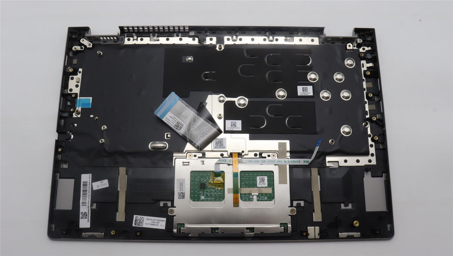 Lenovo Yoga 14s G3 IRU Palmrest Cover Touchpad Keyboard Hungarian 5CB1L43746