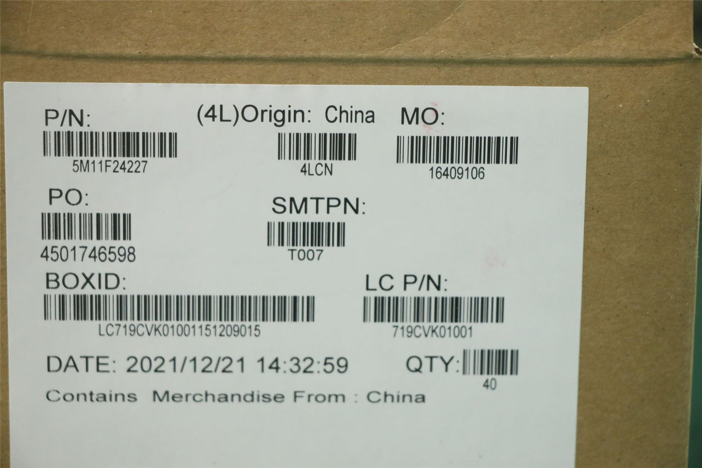 Lenovo MECH_ASM FRU THM PAD K14 5M11F24227