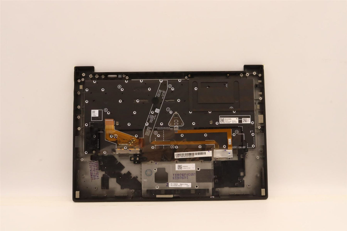 Lenovo ThinkPad X1 10th Gen Palmrest Cover Keyboard Latin Spanish 5M11H44167