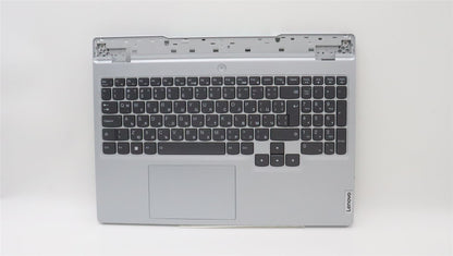 Lenovo 5 15ARH7 Palmrest Cover Touchpad Keyboard Bulgarian Cloud Grey 5CB1H78393