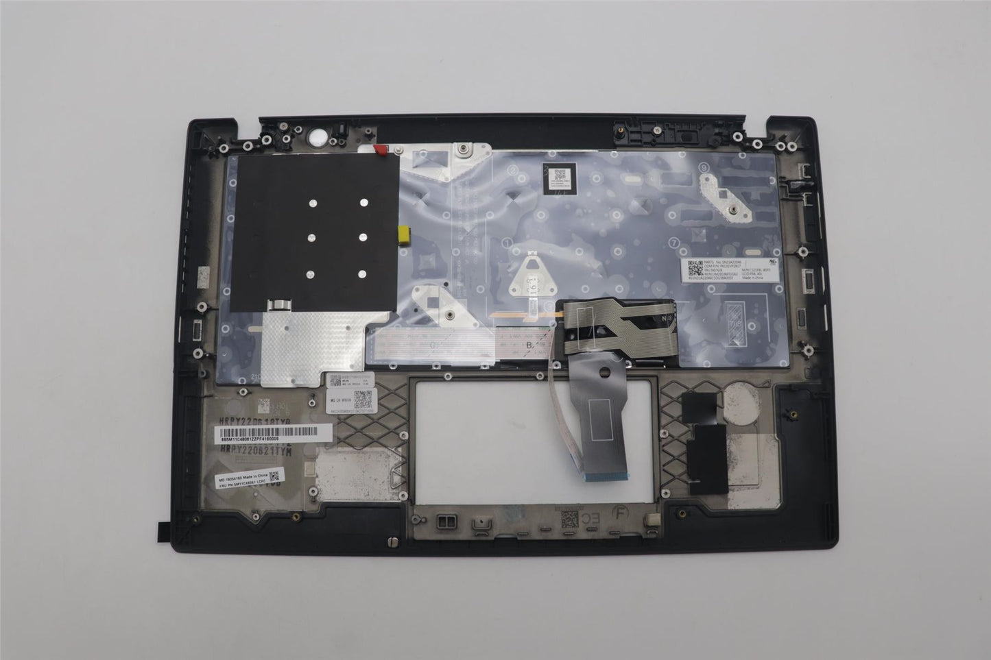 Lenovo ThinkPad T14s Gen 2 Keyboard Palmrest Top Cover French Black 5M11C48061
