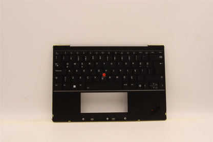 Lenovo ThinkPad Z13 Gen 1 Keyboard Palmrest Top Cover Turkish Backlit 5M11H94990