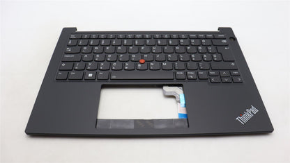 Lenovo ThinkPad E14 Gen 5 Palmrest Cover Keyboard Hungarian Black 5M11L60869
