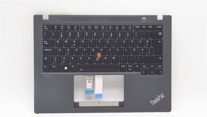 Lenovo ThinkPad T14s Gen 3 Keyboard Palmrest Top Cover Estonian Black 5M11H27658