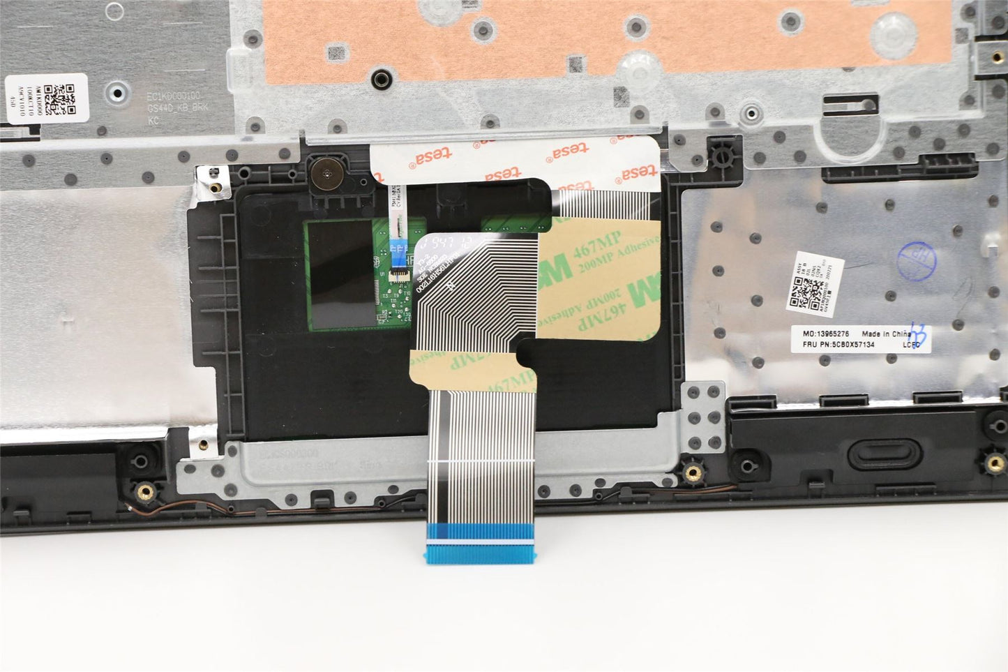 Lenovo V14-IIL Keyboard Palmrest Top Cover UK Grey 5CB0X57134