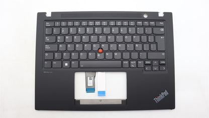 Lenovo ThinkPad T14s Gen 4 Keyboard Palmrest Top Cover Spanish LA 5M11L59371
