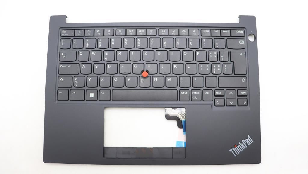 Lenovo ThinkPad E14 Gen 5 Keyboard Palmrest Top Cover Swiss Black 5M11L92307
