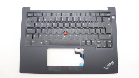 Lenovo ThinkPad E14 Gen 5 Keyboard Palmrest Top Cover Swiss Black 5M11L92307