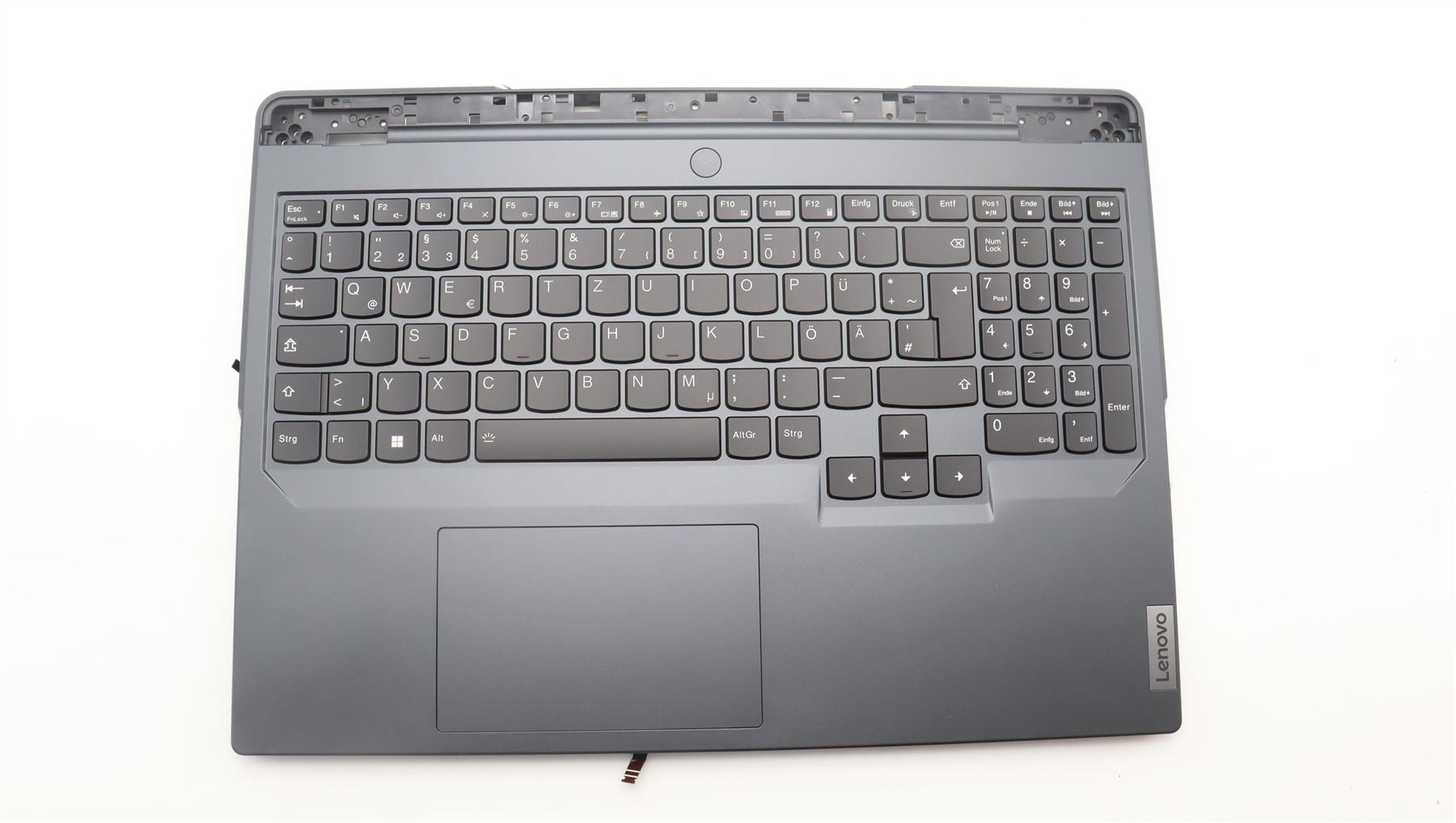 Lenovo Legion 5 16ARX8 Palmrest Cover Touchpad Keyboard German 5CB1L54 ...