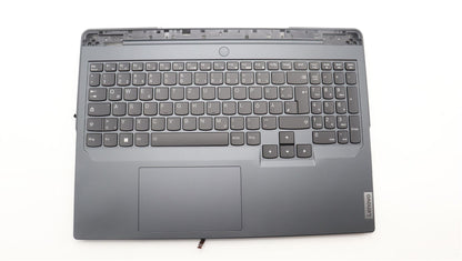Lenovo Legion 5 16ARX8 Palmrest Cover Touchpad Keyboard German 5CB1L54659