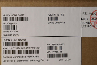 Lenovo LCD Cover L82TK_MLR UG YG 5CB1J30327