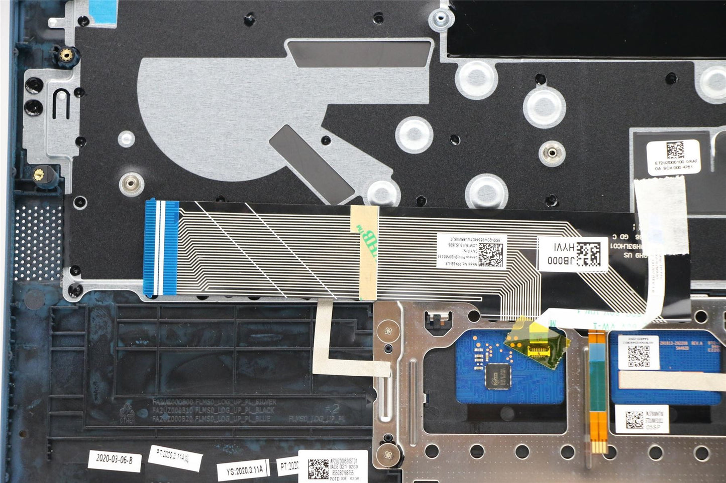 Lenovo Upper C81YH PL_BLU FP BLKB_US 5CB0Y88755